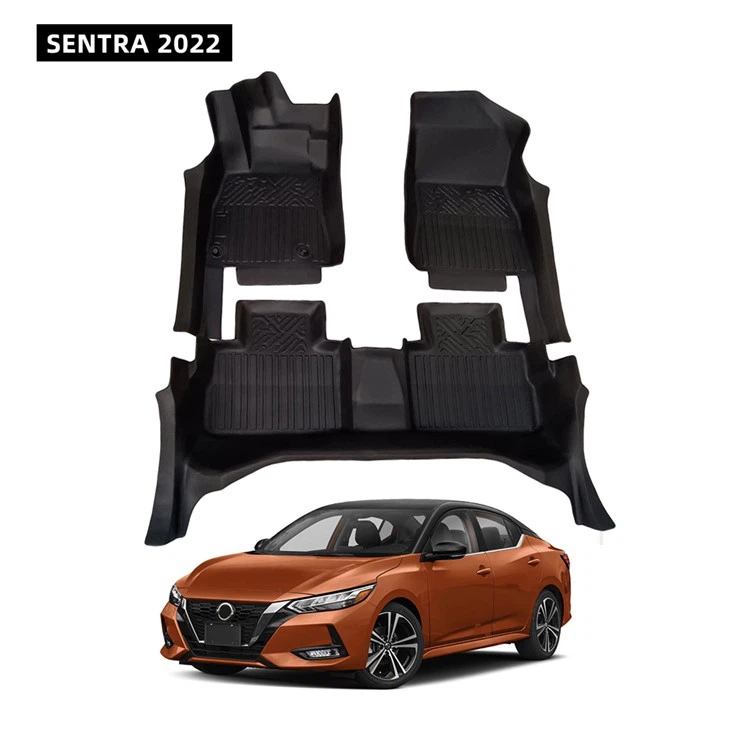 Mata podłogowa samochodu 5D TPE Wodoodporna, łatwa do czyszczenia, uniwersalna na każdą pogodę